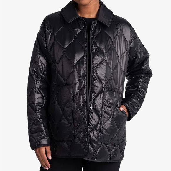 Lole The Shacket Oversized Jacket - Black - Picture 3 of 10